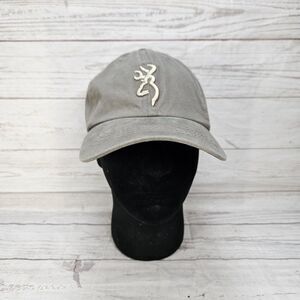 Browning Firearms Snapback Hat Cap Gray